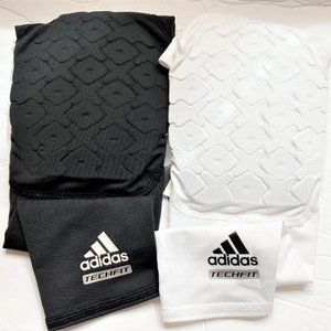 NWT Adidas Sleeve Basketball Football Compression one elbow sleeve,white